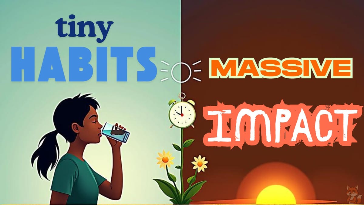 Small Behaviors That Compound Into Life-Changing Results