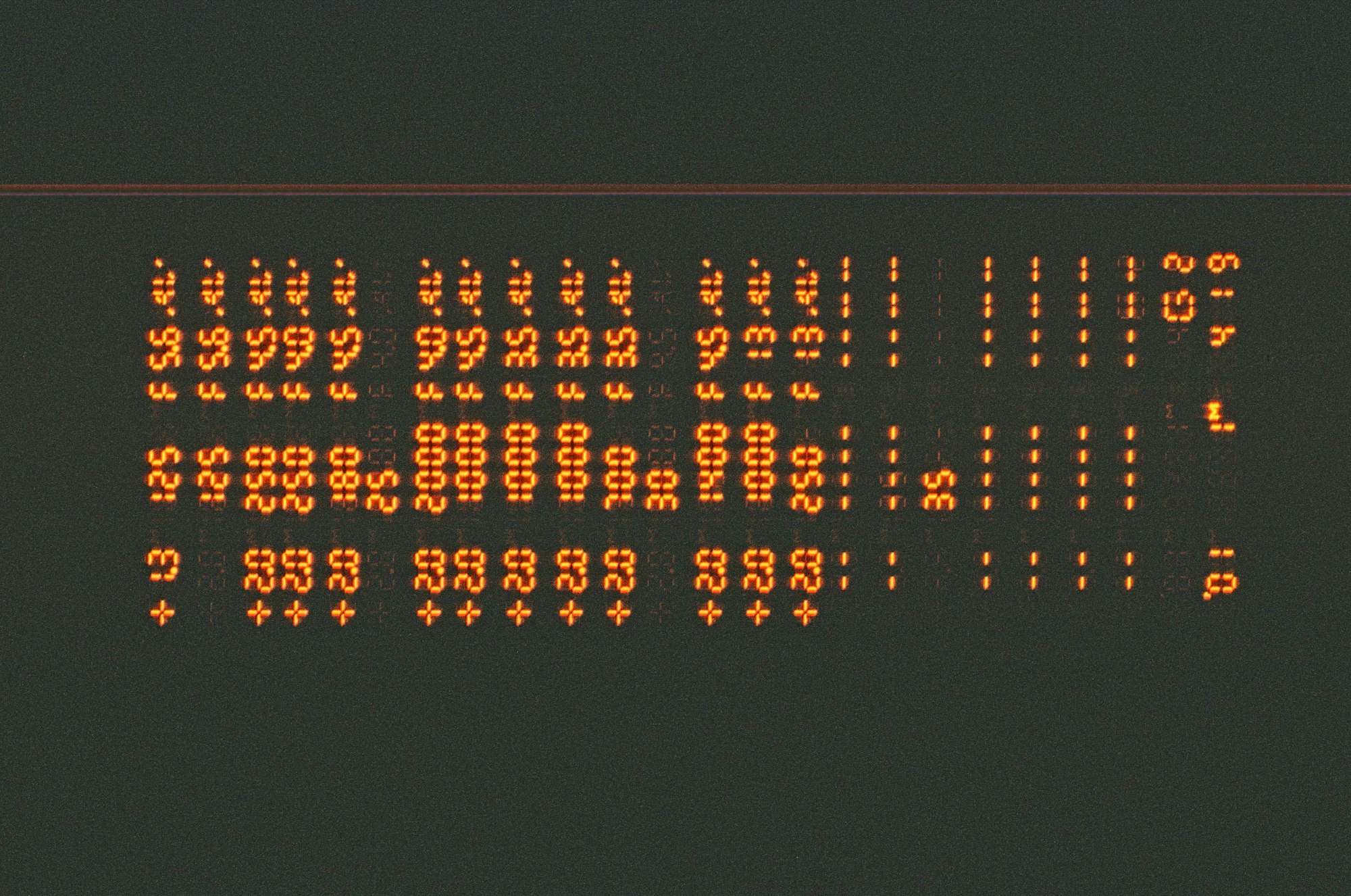 A close up of a sign with numbers on it